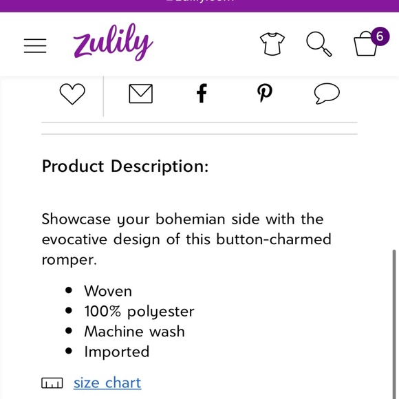 Vicky and Lucas red festive floral Arabesque loose fitting button front romper S - Picture 5 of 5